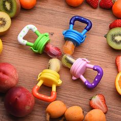 Findsgoods® Baby Spoon Feeder | With Fruit Pacifier