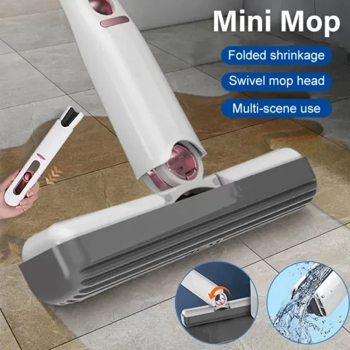 Findsgoods® New Portable Mini Squeeze Mop