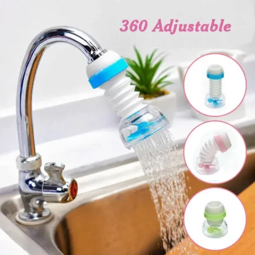 Findsgoods® Adjustable Rotating Water Saving Faucet