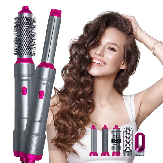 Findsgoods® 5 In 1 Hair Dryer Straightener And Curler